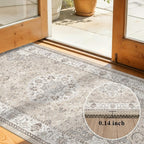 Washable 2x8 Hallway Runner Rug: Vintage Water Resistant Kitchen Entryway Rug - Image 6