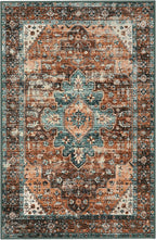 Moynesa Ultra-Thin Washable Vintage Area Rug - Image 9