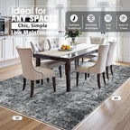 5x8 Area Rugs for Living Room Rug Washable: Abstract Rug for Dining Room - Image 2