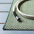 SAFAVIEH Outdoor Accent Rug 4'x5'7" - Image 5