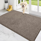 PURRUGS Dirt Trapping Door Mat 34" x 59", Non-Slip Machine Washable Entry Rug by PURRUGS