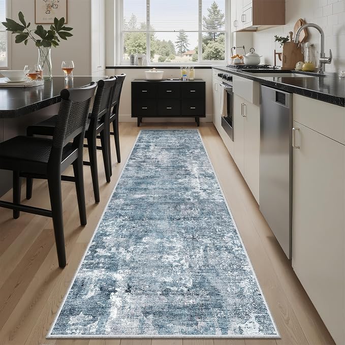 Soalmost Runner Rug 2x8 Washable Non-Slip Hallway Runner Rugs by Soalmost
