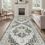 Madane 4x10 Wide Hallway Runner Rug: Washable Soft Rug Runners - Image 4