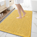 OLANLY Large Bathroom Rugs 59x35, Extra Soft Absorbent Chenille Bath Rugs by OLANLY