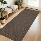 BEQHAUSE Dirt Trapper Door Mat 32" x 72", Doormat Non-Slip Entryway Rugs by BEQHAUSE