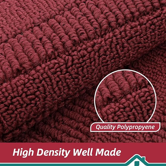 BEQHAUSE 24x36 Inch Kitchen Rug Mat Durable Kitchen Rugs Non-Slip Washable - Image 5