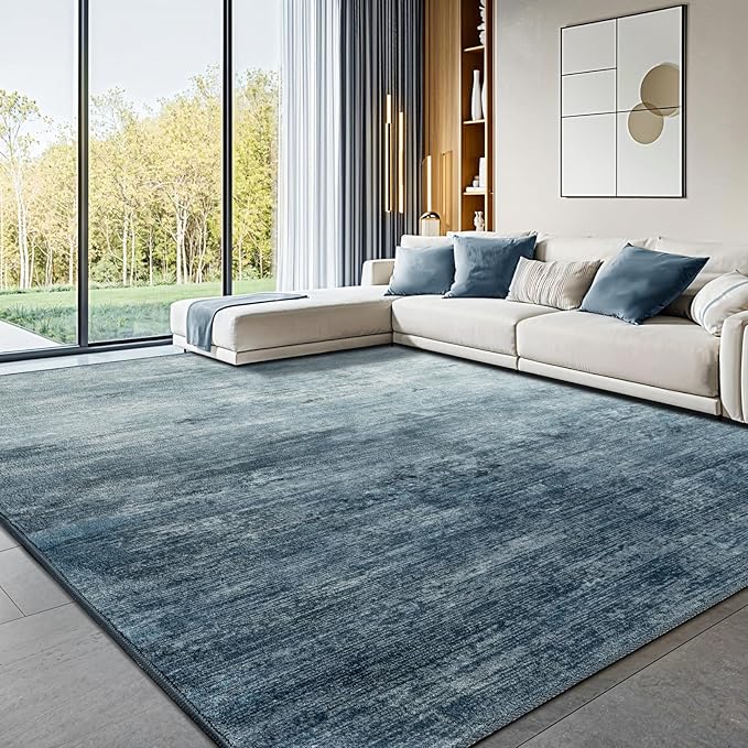 LIANLAM Washable Rug 10x14 Area Rugs by LIANLAM