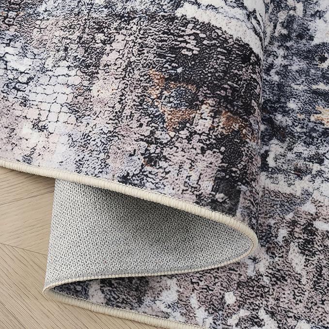 Rugcomf Modern Abstract 5'x7' Area Rugs - Image 6