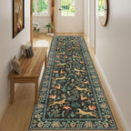 DUKINO Washable 2.6x10 Runner Rug, Non Slip Animal Print Runner Rug - Image 6