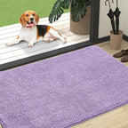 OLANLY Dog Door Mat for Muddy Paws 47x32, Absorbs Moisture and Dirt, Absorbent by OLANLY