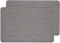 MatEssenz Pet-Friendly Indoor Door Mat 2-Pack Box Set by MatEssenz