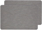 MatEssenz Pet-Friendly Indoor Door Mat 2-Pack Box Set by MatEssenz
