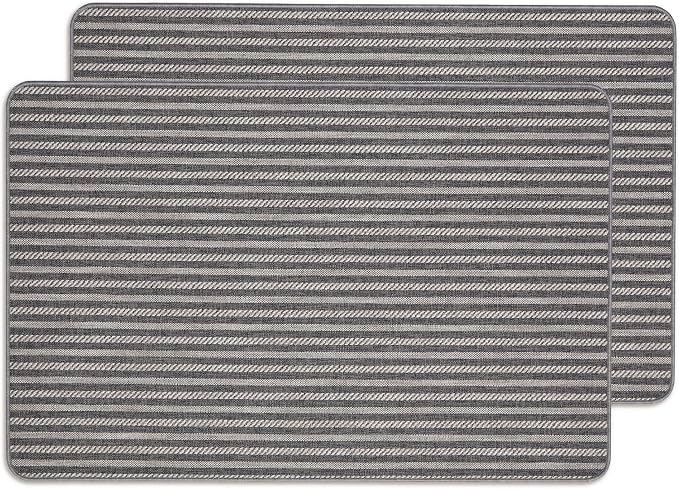 MatEssenz Pet-Friendly Indoor Door Mat 2-Pack Box Set by MatEssenz