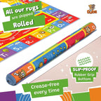 KC Cubs: Educational Rug: ABC Alphabet, Numbers & Shapes - Image 4