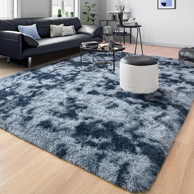 Tepook Fluffy Large Rugs for Living Room, Area Rug 6x9 Soft Carpet for Bedroom - Image 8