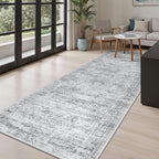 Soalmost Hallway Runner Rug 4x8 Wide: Washable Thin Runners - Image 3
