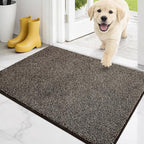 PURRUGS Dirt Trapping Door Mat 20" x 31.5", Non-Slip Machine Washable Entry Rug by PURRUGS