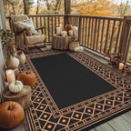 GENIMO Outdoor Rug Waterproof for Patio Decor, Outside Area Mat for Rv - Image 8
