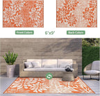 GENIMO Outdoor Rug Waterproof for Patio Decor, Large Area Rugs Mats for RV - Image 5