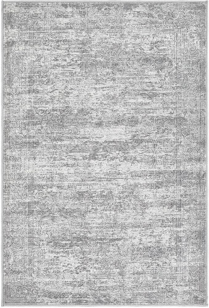 DMOYEST 2x3 Entryway Area Rug: Washable Neutral Modern Abstract Small Rug - Image 7