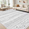 cotiled 5x7 Area Rugs Living Room Rug: Washable Boho Rugs by COTILED