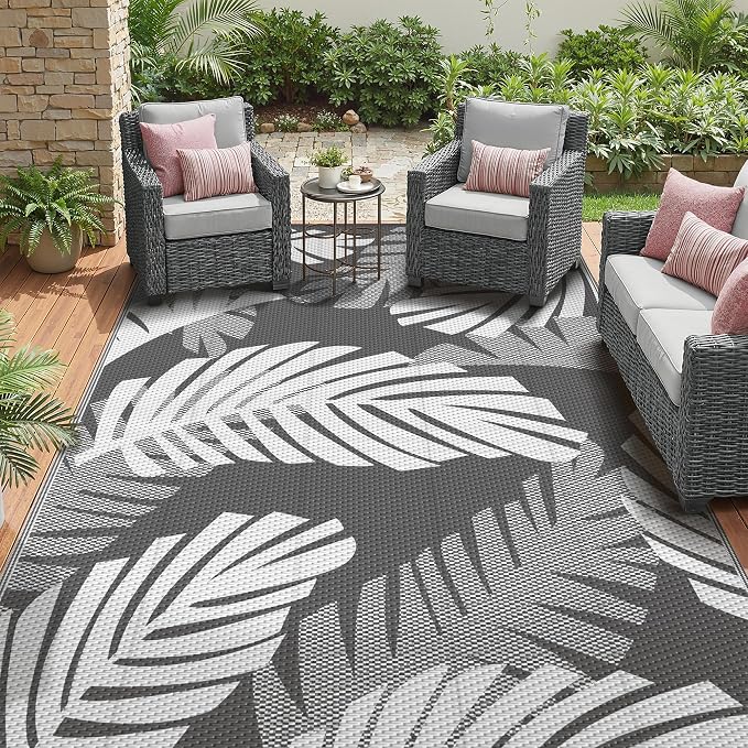 GENIMO Waterproof Outdoor Rug 6' x 9' by GENIMO