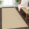 IOHOUZE Washable Area Rug 3x5 Non Slip Rubber Backed Woven Rugs by iOhouze