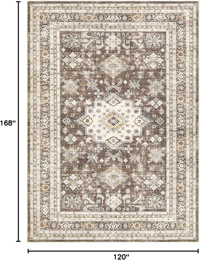 Vintage Living Room Area Rug 10x14 - Image 2