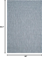 SAFAVIEH Outdoor Accent Rug 4'x5'7" - Image 2