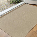 Ultra Thin Door Mat Indoor Entrance 17"x29", Low-Profile Indoor Door Mat by Unknown