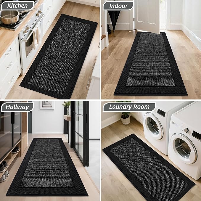 BEQHAUSE Indoor Door Mat 20" x 48", Dirt Trapper Door Mats Non-Slip Entryway - Image 8