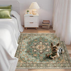 TOPRUUG Green Washable Entry Rug - Image 3