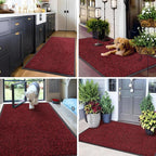 Mibao Front Door Mat Indoor Entrance, Dirt Trapper Welcome Mat - Image 8