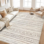 cotiled 5x8 Area Rugs Living Room Rug: Washable Boho Rugs - Image 6