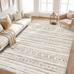 cotiled 8x10 Area Rugs Living Room Rug: Washable Boho Rugs - Image 7