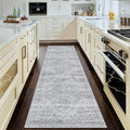 Kitchen Runners Rug 2.5x8 with Non-Slip Backing, Vintage Washable Runner Rugs by Unknown
