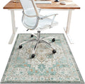 48"x72" Office Chair Mat for Hardwood Tile Floor, Under Desk Carpet Protector by BESBLEE