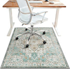 48"x72" Office Chair Mat for Hardwood Tile Floor, Under Desk Carpet Protector by BESBLEE
