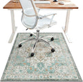 36"x48" Office Chair Mat for Hardwood Tile Floor, Under Desk Carpet Protector by BESBLEE