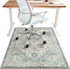 36"x48" Office Chair Mat for Hardwood Tile Floor, Under Desk Carpet Protector by BESBLEE