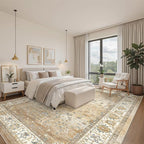 befbee 9x12 Area Rug, Ultra-Thin Washable Rugs - Image 8