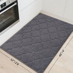 COSY HOMEER Kitchen Rugs 32"x48" Non-Slip Washable Kitchen Mats - Image 2