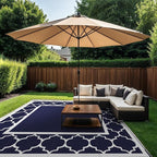 GENIMO 10 ' x 10 ' Outdoor Rug Waterproof - Image 4