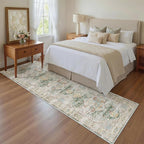 Madane Runner Rug 2x8, Washable Hallway Runner Rugs, Non-Slip Low-Pile Soft - Image 4