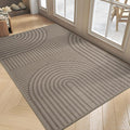 Front Door Mat 36'x59'', Absorbent Dirt Resist Washable Non Slip Low-Profile by QiCaiJia