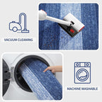 Kitinjoy Indoor Outdoor Door Mat, 40x32 Non-Slip Absorbent Dirt Trapper - Image 5