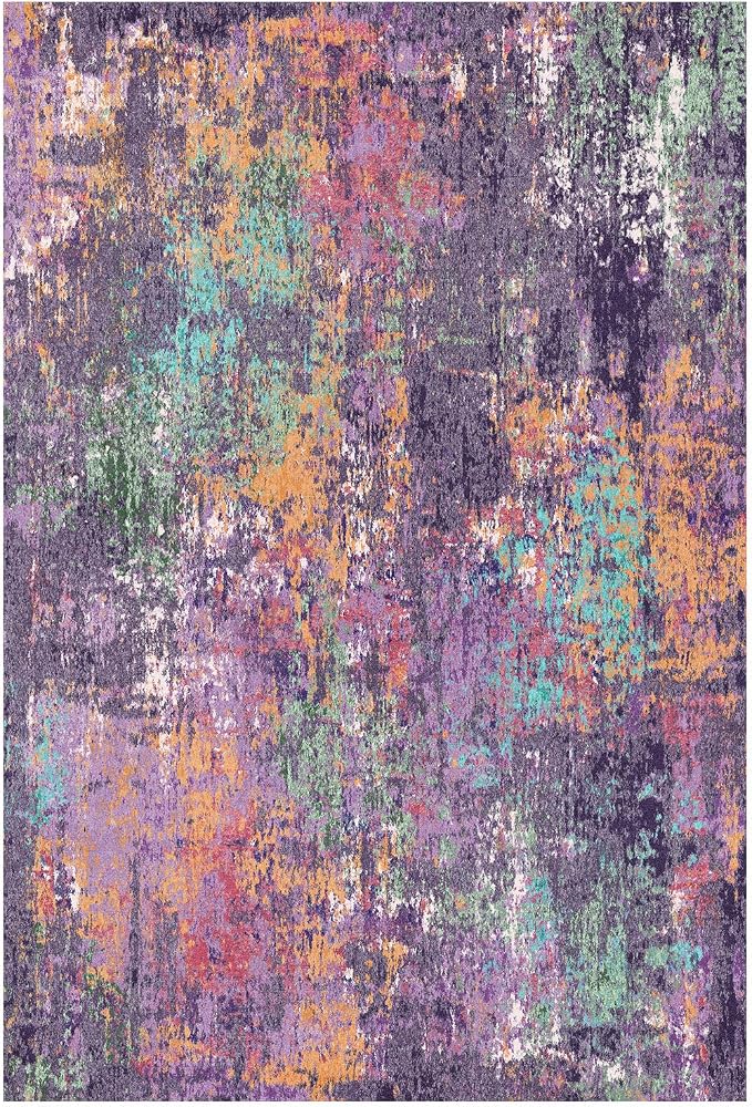 RELEANY Washable Area Rugs 3'x5' Non-Slip Modern Abstract Soft - Image 8