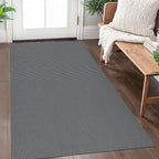 IOHOUZE Washable Area Rug 3x5 Non Slip Rubber Backed Woven Rugs by iOhouze