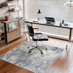 5x5 Rug Square for Living Room – Machine Washable Non-Slip Area Rug for Kitchen - Image 4