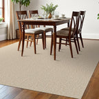 EARTHALL Washable Area Rugs 6x9 Ft Non Slip Living Room Rugs Cotton Rubber - Image 6